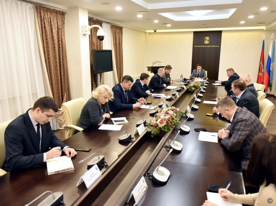 Оперативное совещание в администрации Барнаула
