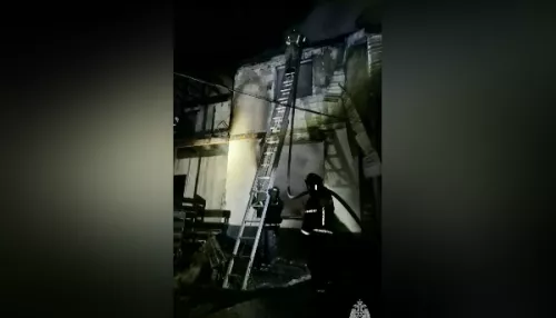 В Чемальском районе Республики Алтай сгорел жилой дом