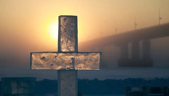 День чудесный: фоторепортаж из Барнаула, охваченного крещенскими морозами