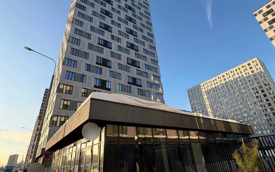 Глыба льда упала с крыши 20-этажного дома на коляску с ребенком в Москве