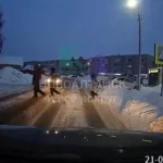 10-летнего мальчика сбили на пешеходном переходе в Новоалтайске: видео