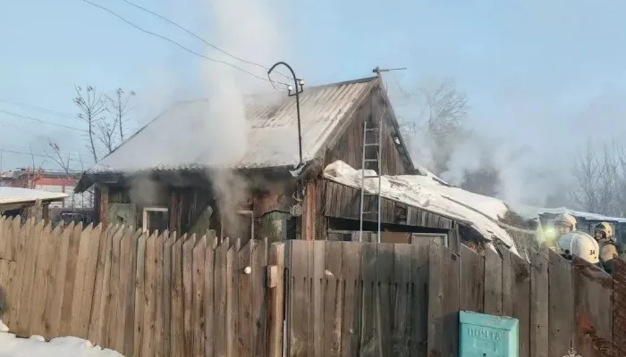 Мужчина погиб при пожаре в частном доме в Рубцовске