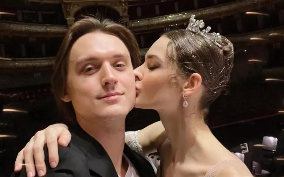 Поженилась самая красивая пара Большого театра. Фото