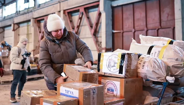 Алтай – бойцам СВО: фуры с гуманитарным грузом отправили из Барнаула на передовую