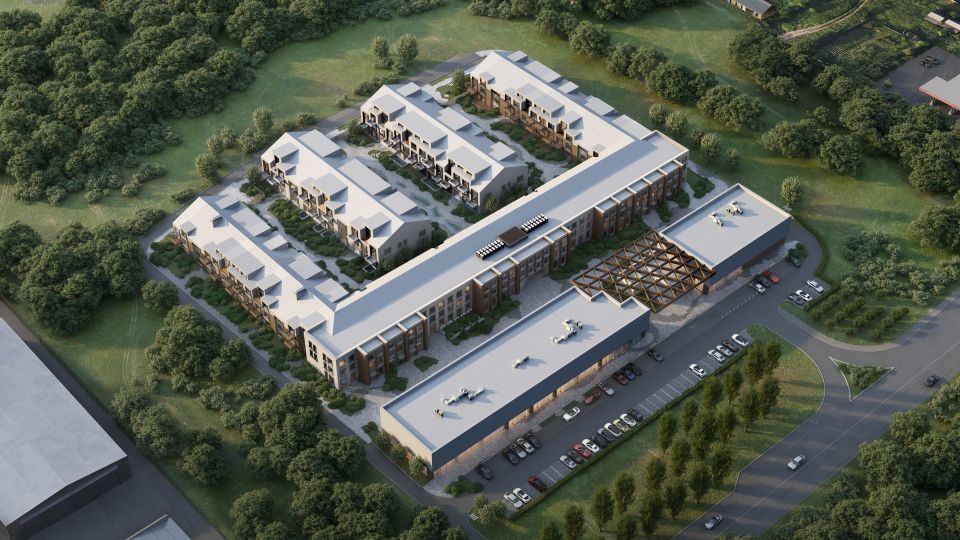 Визуализация апарт-комплекса "Карлуу"