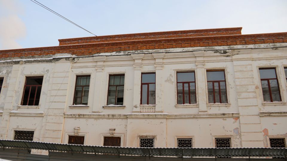 Здание Богадельни купца Пуртова. Январь 2026 года