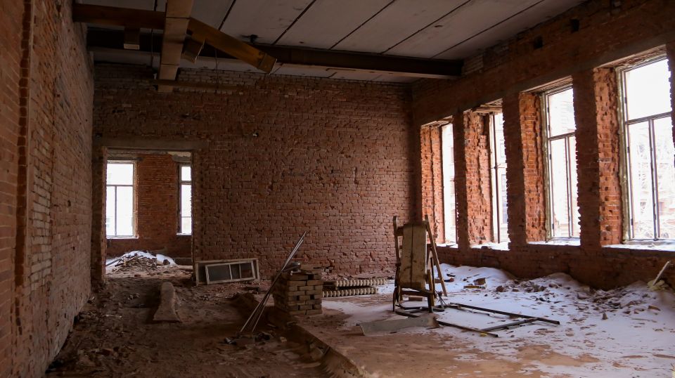 Здание Богадельни купца Пуртова. Январь 2026 года