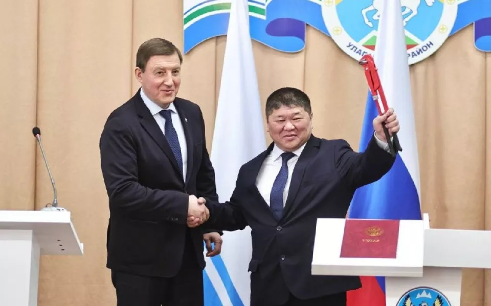 Айдар Акчин вступил в должность главы Улаганского района Республики Алтай
