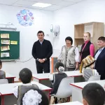 Андрей Турчак осмотрел обновленную Балыктуюльскую школу