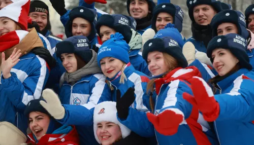 Старт акции Снежный десант дали в Алтайском крае. Фоторепортаж