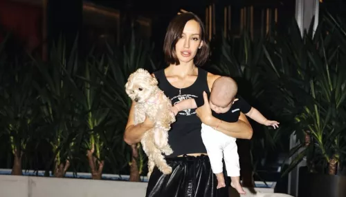 Держит как щенка: Валентина Иванова показала пятимесячную дочь от Тимати