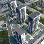 Изящно и по-советски. Каким будет новый ЖК рядом с барнаульским ТРЦ Арена