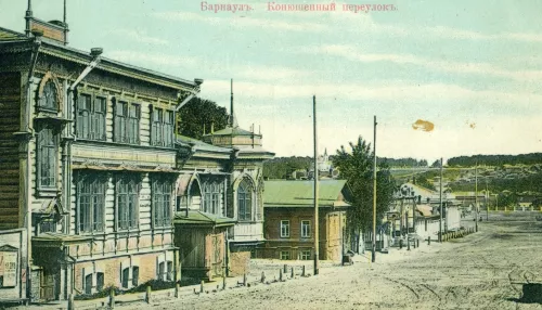 Привет из прошлого: как выглядел Барнаул на дореволюционных и советских открытках