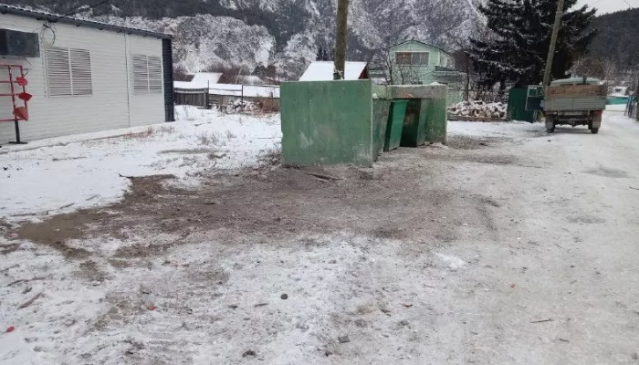 В Чемале Республики Алтай провели масштабную уборку на контейнерных площадках