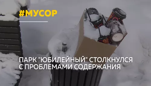 В барнаульском парке Юбилейный возникли проблемы с уборкой и туалетами