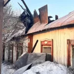 Появилось видео с места смертельного пожара в Камне-на-Оби