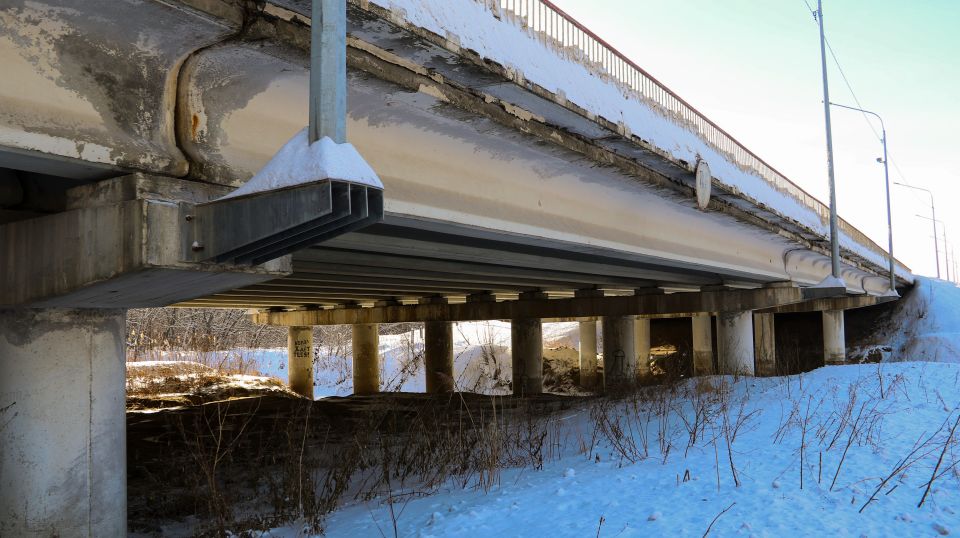 Мост через р. Лосиха на Правобережном тракте