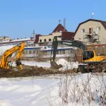 Танцы с ковшами: на месте векового завода в центре Барнаула строят новый ЖК. Фото