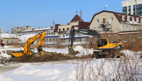 Танцы с ковшами: на месте векового завода в центре Барнаула строят новый ЖК. Фото