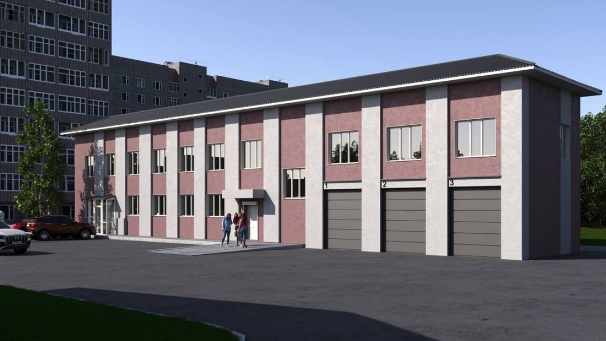 Проект реконструкции здания на ул. Юрина, 208в