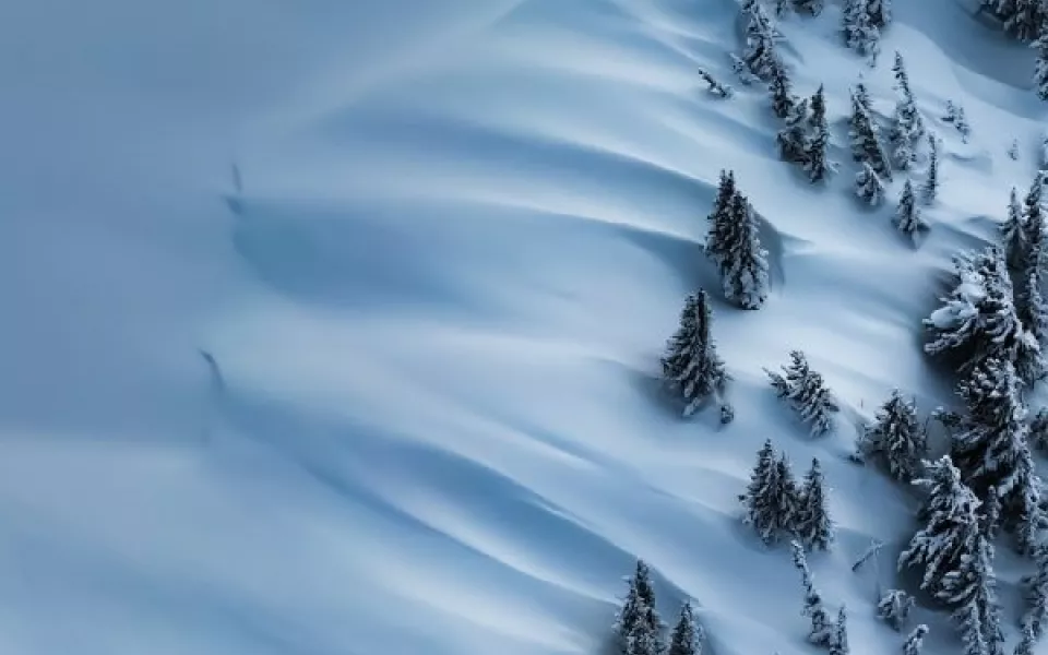 В Республике Алтай засняли удивительные виды зимнего высокогорья. Фото