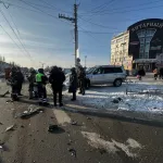 В ГАИ раскрыли подробности массового ДТП у рынка Янтарный в Барнауле