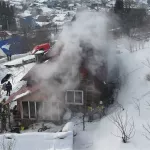 В двухквартирном жилом доме Горно-Алтайска произошел пожар
