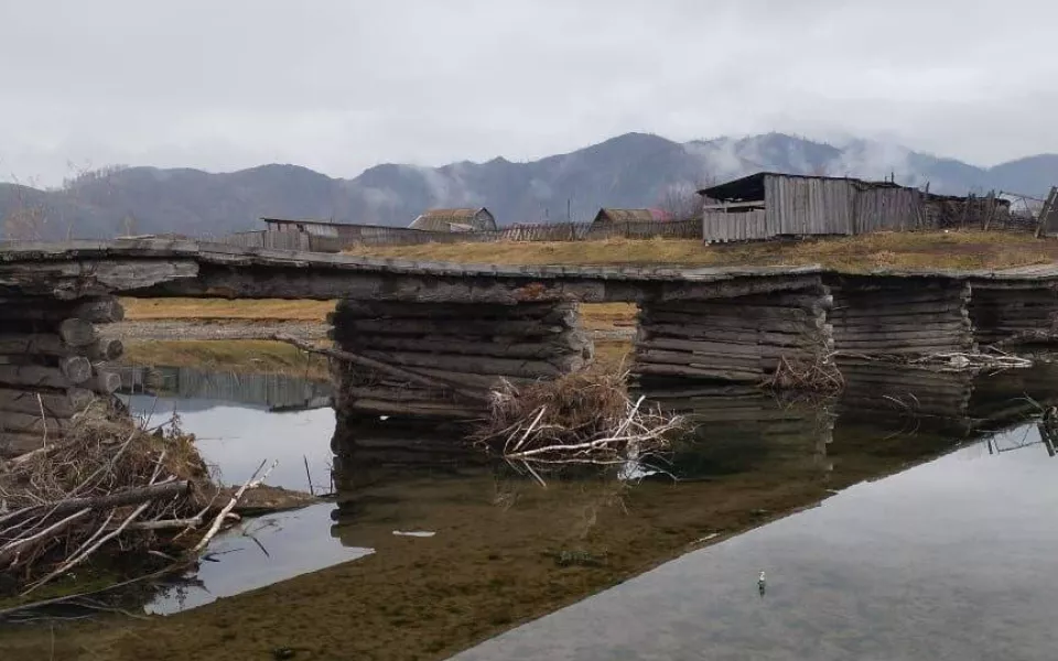 Прогнивший мост в Республике Алтай отремонтировали после вмешательства прокуратуры