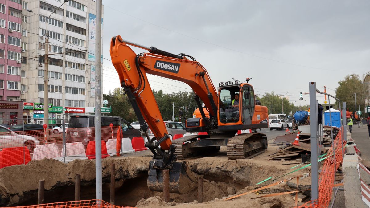 Ремонт городских сетей