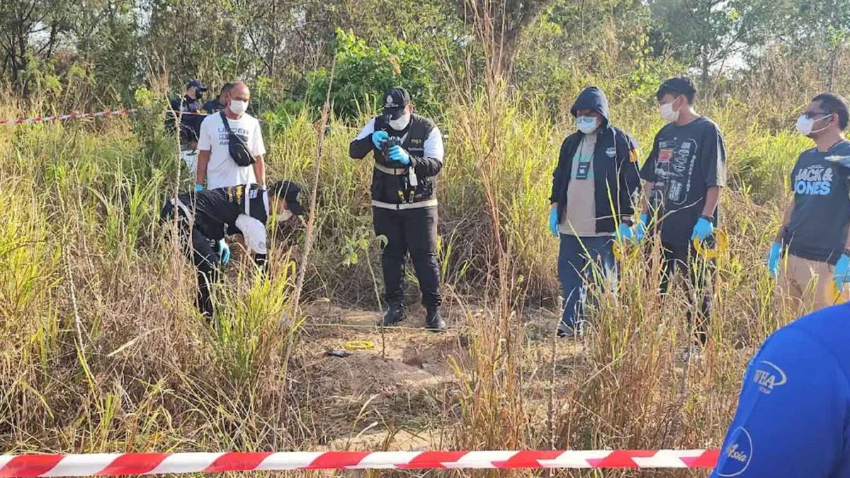 Место обнаружения останков