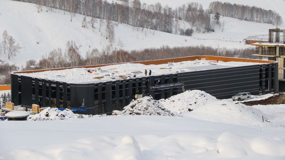 "Сибирская монета". Строительство отеля