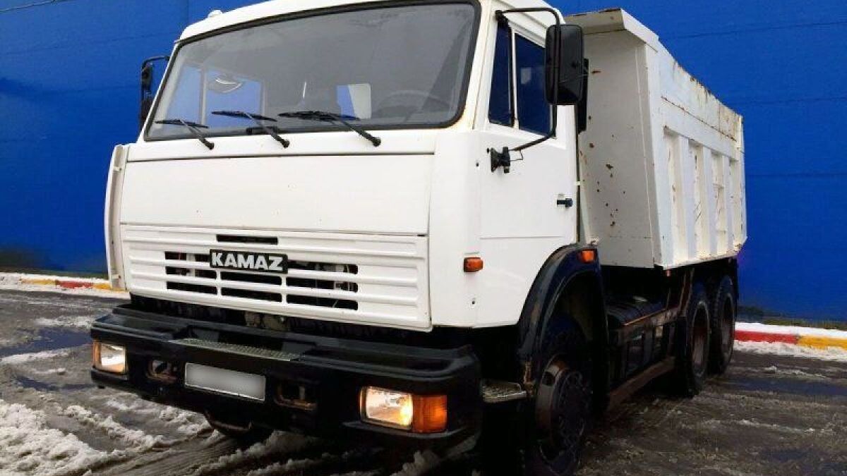 Угнанный КАМАЗ