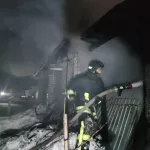 Серьезный пожар из-за печки произошел в пригороде Барнаула