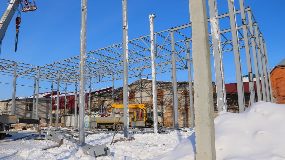 Восстановление здания Теплого рынка на ул. Целинной, 3