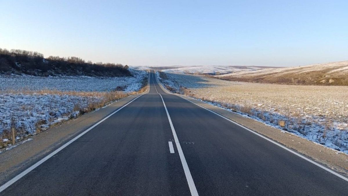 Обновление трассы в Алтайском крае