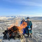 В селе Республики Алтай провели обряд, связанный с праздником Чага-Байрам. Фото