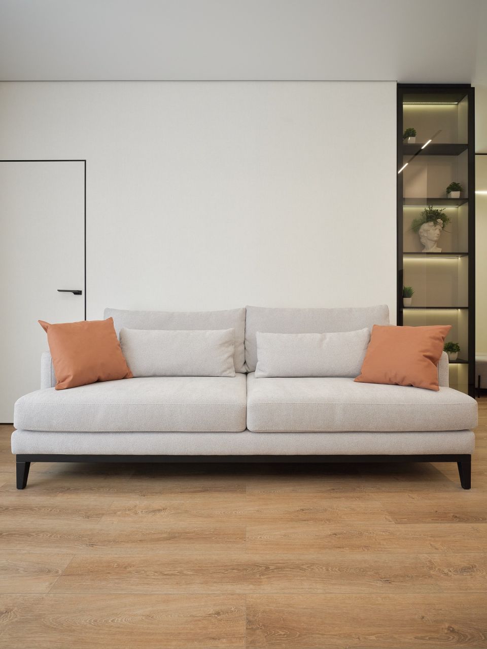 Интерьер семейных квартир в зеленом квартале "Вышка" на Горе