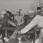 Блины и горящее чучело: как провожали зиму в Алтайском крае в советские годы. Ретрофото