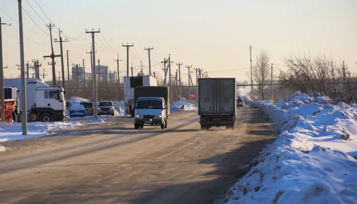 Звездные врата: как выглядят начало и конец дороги жизни сквозь новостройки Барнаула