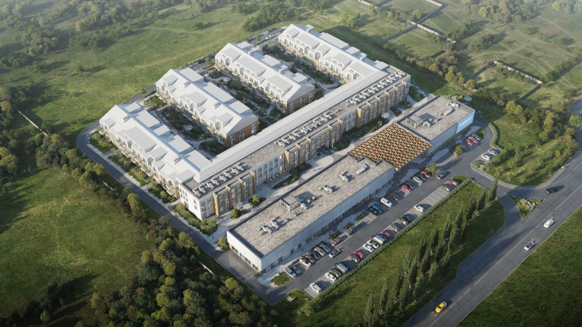 Апарт-комплекс "Карлуу": визуализация. Общий вид
