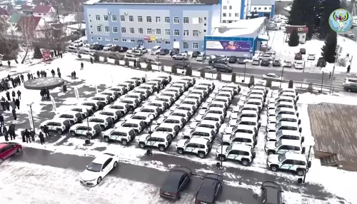 72 главы сельских поселений Республики Алтай получили новые автомобили