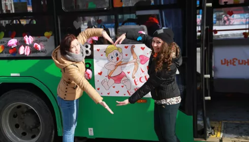 Барнаул влюбленный: как краевая столица в разные годы отмечала 14 февраля. Фотоархив