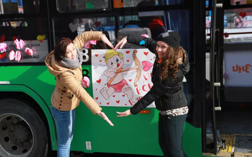 Барнаул влюбленный: как краевая столица в разные годы отмечала 14 февраля. Фотоархив