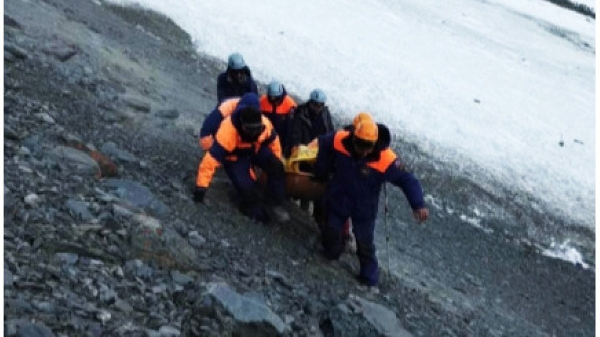 Обнаружено тело последнего погибшего у подножия горы Металлург на Алтае туриста 