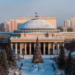 Застывший мегаполис: как выглядит Новосибирск в мороз с высоты птичьего полета