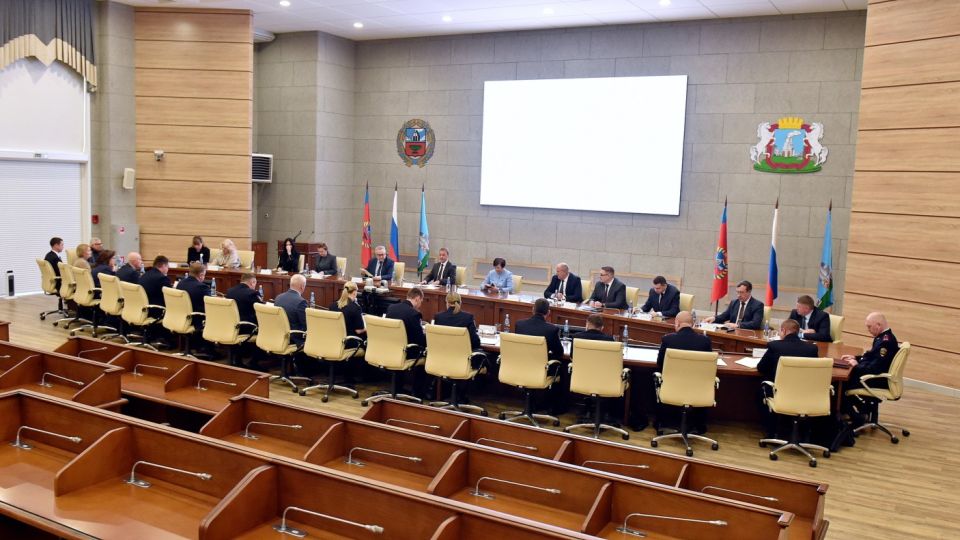 Совещание в администрации Барнаула