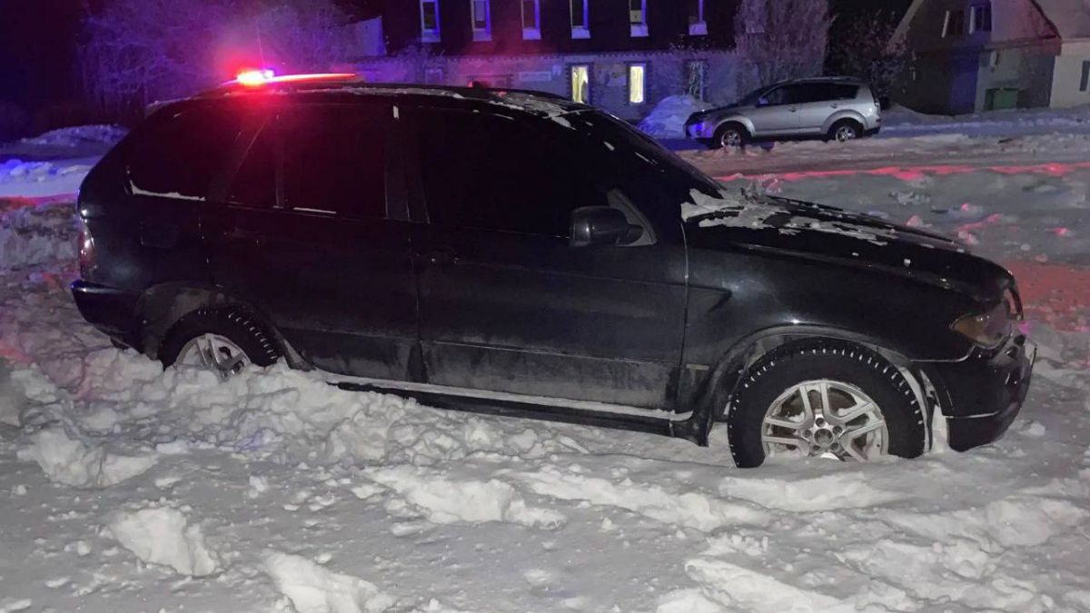 BMW после аварии