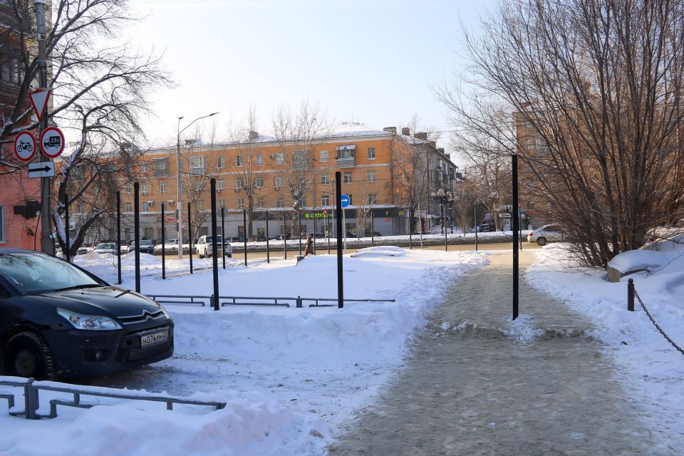 Пешеходная зона со стороны ул. Кирова