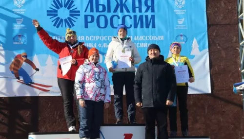 В Республике Алтай прошла всероссийская гонка Лыжня России. Фото