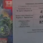 Проезд на маршруте № 125 между Барнаулом и Новоалтайском подорожал